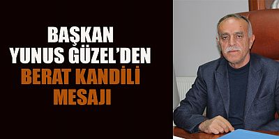 BAŞKAN YUNUS GÜZEL: BU GECE, BEYAZ BİR SAYFA  AÇALIM