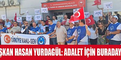 BAŞKAN  YURDAGÜL “BU TEKLİF ALIN TERİMİZİ YOK SAYIYOR!”