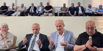 BAŞKANLAR AKPINAR VE KIRAÇ'TAN NECATİ OKAY'A TAZİYE ZİYARETİ