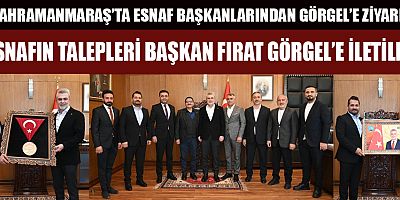 BAŞKANLAR ÇİÇEK VE SEVİLİR’DEN BAŞKAN GÖRGEL’E NEZAKET ZİYARETİ