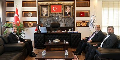 BAŞKANLAR DULKADİROĞLU-ÇAĞLAYANCERİT YOLU ÇALIŞMALARINI DEĞERLENDİRDİ