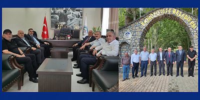BAŞKANLAR EKİNÖZÜ’NDE BULUŞTU: İLÇELERİN ÇALIŞMALARI MASAYA YATIRILDI