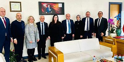 BAŞKAN EBRU KAYA’DAN MESİL AKSOY’A HAYIRLI OLSUN ZİYARETİ