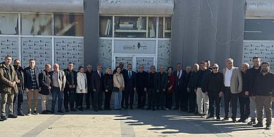 BAŞSAVCI RAMAZAN MURAT TİRYAKİ, GAZETECİLERLE İSTİŞARE ETTİ