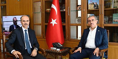 BAŞSAVCI YAZICI’DAN BAŞKAN GÜNGÖR’E VEDA ZİYARETİ