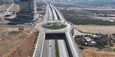BATI ÇEVRE YOLUNUN YENİ BAĞLANTISI HİZMETE ALINDI