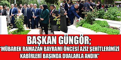 BAYRAM ÖNCESİ ŞEHİTLİK ZİYARETİ GERÇEKLEŞTİRİLDİ