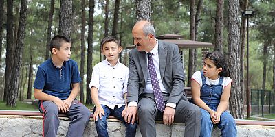 BAYRAMIN TADINI DULKADİROĞLU BELEDİYESİ HEYECAN BAHÇESİNDE ÇIKARDILAR