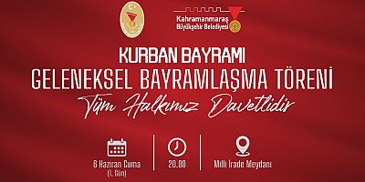 BAYRAMLAŞMA TÖRENİ MİLLİ İRADE MEYDANI’NDA!