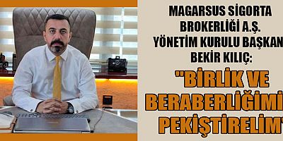BEKİR KILIÇ’TAN MEVLİD KANDİLİ MESAJI