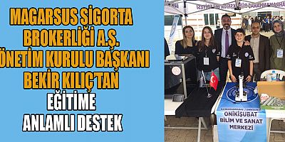 BEKİR KILIÇ’TAN TEKNOLOJİ TUTKUNU ÖĞRENCİLERE TAM DESTEK
