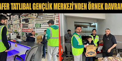  BERAT KANDİLİ’NDE ESNAFLARA İKRAMDA BULUNDULAR
