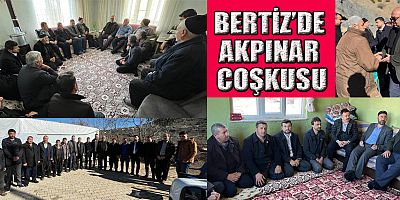 BERTİZ AKPINAR’I BAĞRINA BASTI
