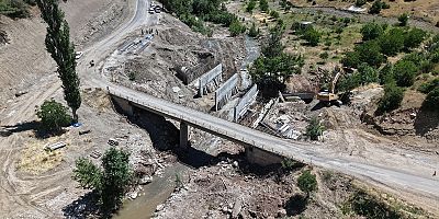 BERTİZ’İN YENİ KÖPRÜSÜ HIZLA YÜKSELİYOR