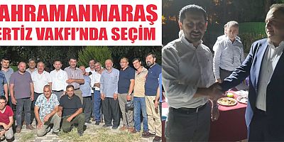 BERTİZ VAKFI SEÇİMİNDE İPİ ERDOĞAN ERYILMAZ GÖĞÜSLEDİ
