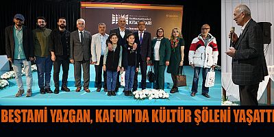BESTAMİ YAZGAN, “KİTAP DOSTU KAHRAMANMARAŞ HALKINA ÇOK TEŞEKKÜR EDERİM”