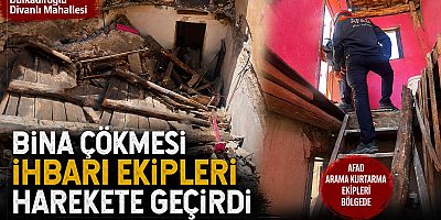 BİNA ÇÖKTÜ 