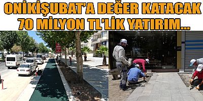 BİNEVLER CADDESİ YENİLEME PROJESİ’NDE ÜSTYAPIYA GEÇİLDİ