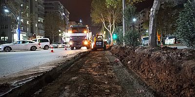 BİNEVLER’DE CADDE YENİLEME PROJESİ’NDE SONA GELİNDİ