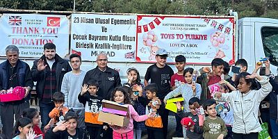 BİRLEŞİK KRALLIK DEPREMZEDE ÇOCUKLARI SEVİNDİRDİ