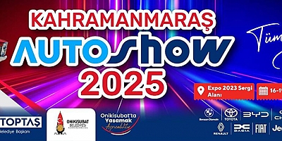 BÖLGENİN EN BÜYÜK AUTO SHOW’U YARIN KAHRAMANMARAŞ’TA BAŞLIYOR!