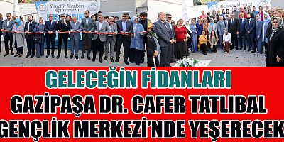 BÖLGENİN EN BÜYÜK GENÇLİK MERKEZİ AÇILDI