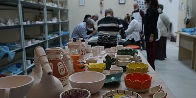 BU ATÖLYELERDE EL BECERİLERİNİ GELİŞTİRİYORLAR