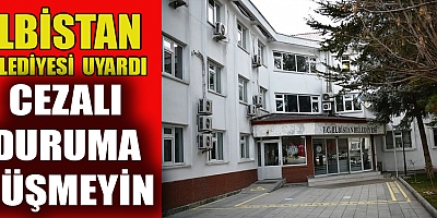 BU UYARIYA DİKKAT CEZALI DURUMA DÜŞMEYİN