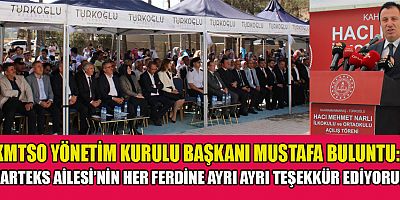 Kahramanmaraş Ticaret ve Sanayi Odası Başkanı Mustafa Buluntu