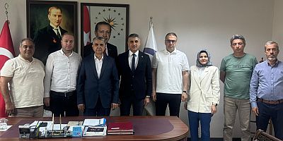 BÜRO MEMUR-SEN HEYETİNDEN KAHRAMANMARAŞ'TA KURUM MÜDÜRLERİNE HAYIRLI OLSUN ZİYARETİ