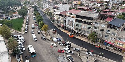 BÜYÜKŞEHİR ASFALT MESAİSİNİ YENİ HAFTADA 4 İLÇE 24 FARKLI NOKTADA SÜRDÜRECEK