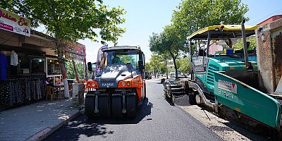 BÜYÜKŞEHİR, AV. MEHMET ALİ KISAKÜREK CADDESİ’NDE ULAŞIMI İYİLEŞTİRİYOR