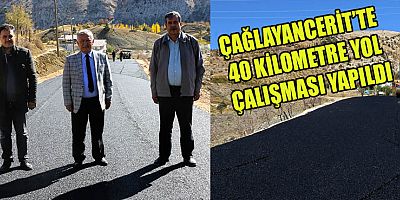 BÜYÜKŞEHİR ÇAĞLAYANCERİT’TE ÇALIŞIYOR