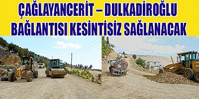 BÜYÜKŞEHİR ÇAĞLAYANCERİT’TE YENİ YOL AÇIYOR