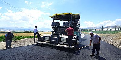 BÜYÜKŞEHİR ÇAĞLAYANCERİT YOLUNDA YENİLEME ÇALIŞMALARINI TAMAMLADI