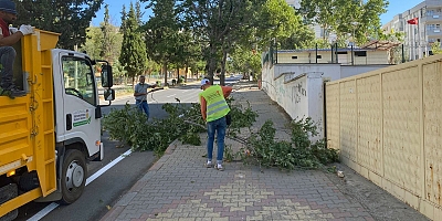 BÜYÜKŞEHİR ÇALIŞIYOR 