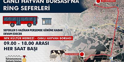 BÜYÜKŞEHİR’DEN BAYRAM ÖNCESİ CANLI HAYVAN BORSASI’NA OTOBÜS SEFERİ