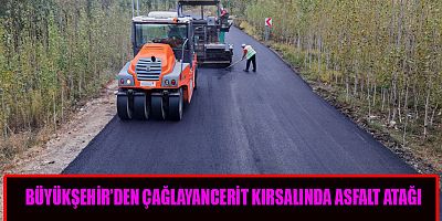 BÜYÜKŞEHİR’DEN ÇAĞLAYANCERİT KIRSALINDA ASFALT HAMLESİ: ULAŞIM KALİTESİ ARTIYOR