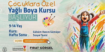 BÜYÜKŞEHİR’DEN ÇOCUKLARA ÖZEL YAĞLI BOYA KURSU