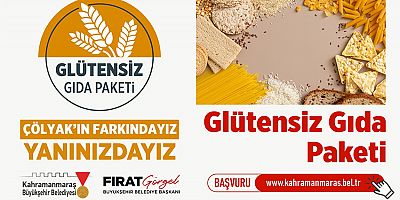 BÜYÜKŞEHİR’DEN ÇÖLYAK HASTALARINA GLÜTENSİZ GIDA PAKETİ DESTEĞİ