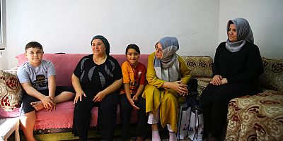 BÜYÜKŞEHİR’DEN DMD HASTASI SEYDİHAN’I MUTLU EDEN ZİYARET