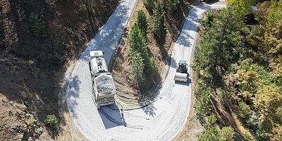 BÜYÜKŞEHİR’DEN EKİNÖZÜ’NE 50 MİLYON TL’LİK YOL YATIRIMI