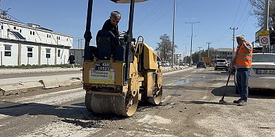 BÜYÜKŞEHİR’DEN ELBİSTAN ÇEÇENİSTAN CADDESİ’NDE BAKIM