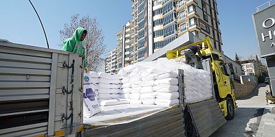 BÜYÜKŞEHİR’DEN FIRINLARA 140 TON UN