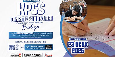 BÜYÜKŞEHİR’DEN GENÇLERE BİR DESTEK DAHA KPSS DENEME SINAVLARINA BAŞVURULAR BAŞLADI