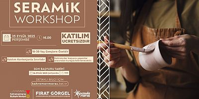BÜYÜKŞEHİR’DEN GENÇLERE “SERAMİK WORKSHOP” ETKİNLİĞİ
