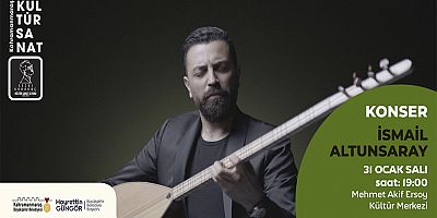 BÜYÜKŞEHİR’DEN İSMAİL ALTUNSARAY KONSERİ