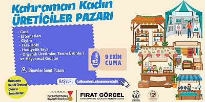 BÜYÜKŞEHİR’DEN KADIN EMEĞİNE GÜÇLÜ DESTEK KAHRAMAN KADIN ÜRETİCİLER PAZARI KURULUYOR