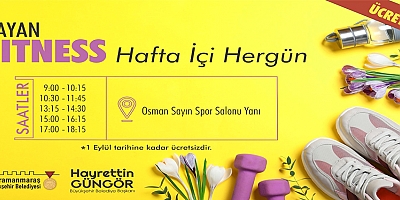 BÜYÜKŞEHİR’DEN KADINLARA FİTNESS VE PLATES EĞİTİMİ