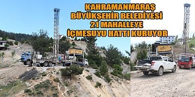 BÜYÜKŞEHİR’DEN KIRSALA YATIRIM: 21 MAHALLEYE YENİ İÇMESUYU HATTI